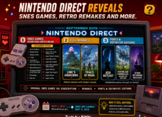 Nintendo Direct reveals SNES games, retro remakes and more Nintendo Direct September 2019 SNES games and retro remakes retrospective