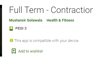 Full Term – Contraction Timer Full Term - Contraction Timer