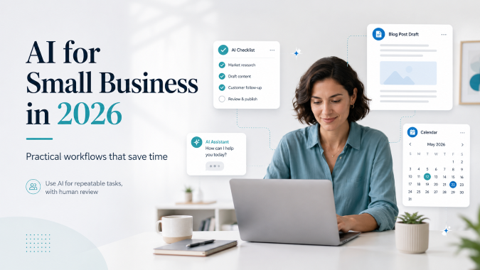 AI for Small Business in 2026: Practical Workflows That Save Time