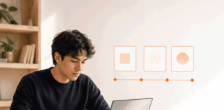 What Students Should Focus On Now to Get Hired in 2027 A student at a desk planning career preparation steps, with abstract project cards and a simple 12 month timeline